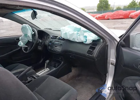 2004 Honda Civic Ex z USA, uszkodzony, nr VIN 1HGEM22914L072462